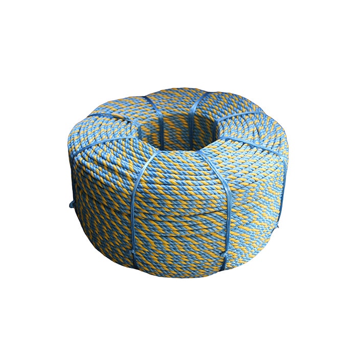 Telstra Rope 6mm Blue/Yellow 3 Strand