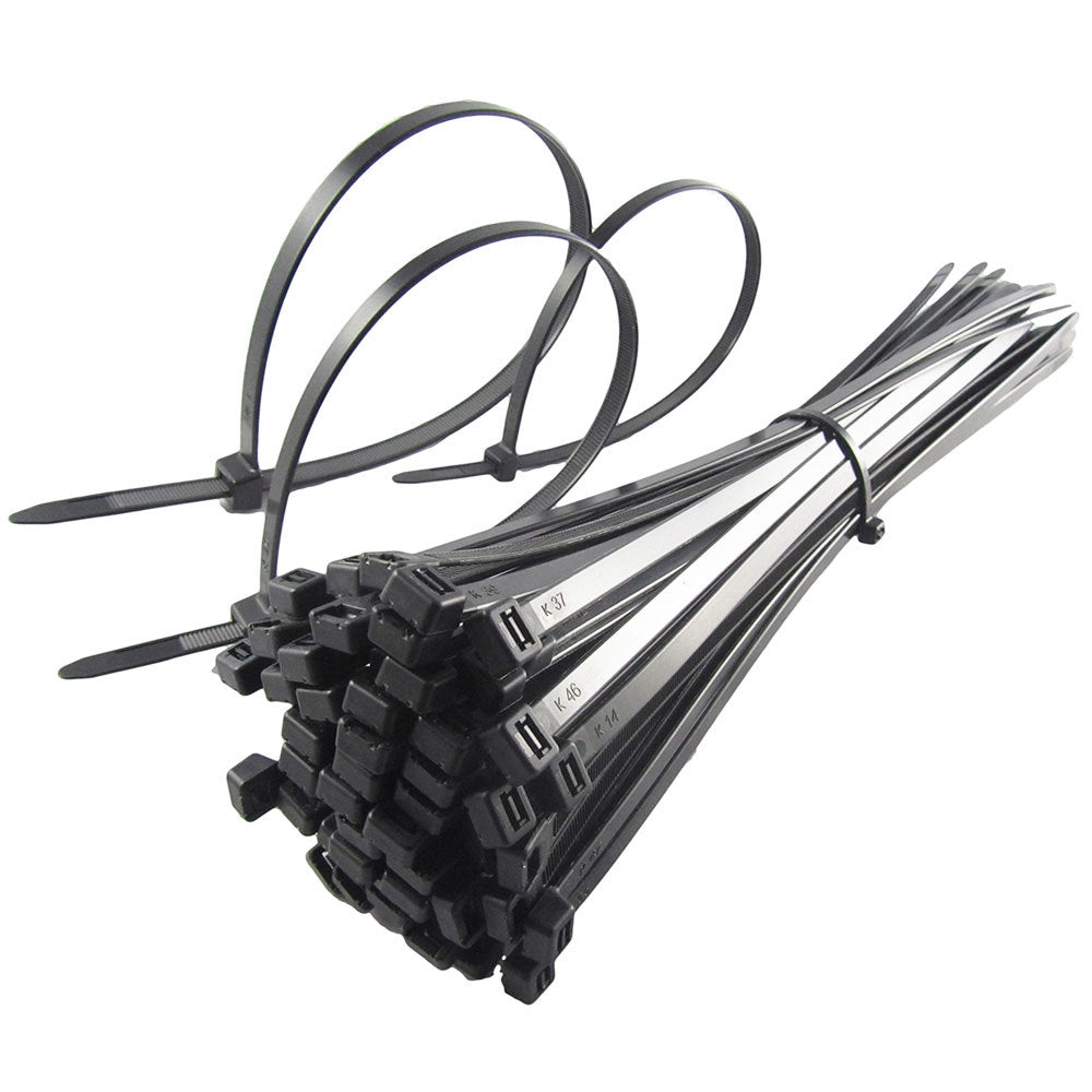 Cable Tie Nylon Black 1000 pack