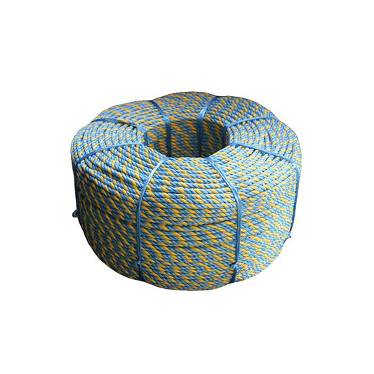 Telstra Rope 6mm Blue/Yellow 3 Strand