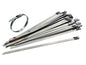 316 Grade Stainless Steel Cable Ties 360mm x 7.6mm (50 Pack)